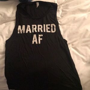 Married AF muscle tee